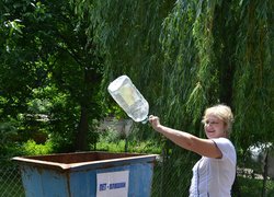 Environmental action "Everyone can help to solve environmental problems by separation of household waste"